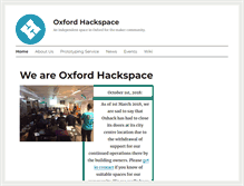 Tablet Screenshot of oxhack.org